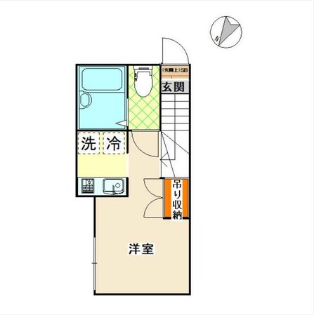 パステルコートの物件間取画像